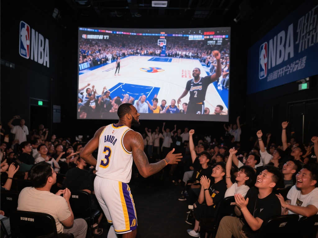 NBA巨星惊喜现身球迷线下聚会，现场气氛爆棚